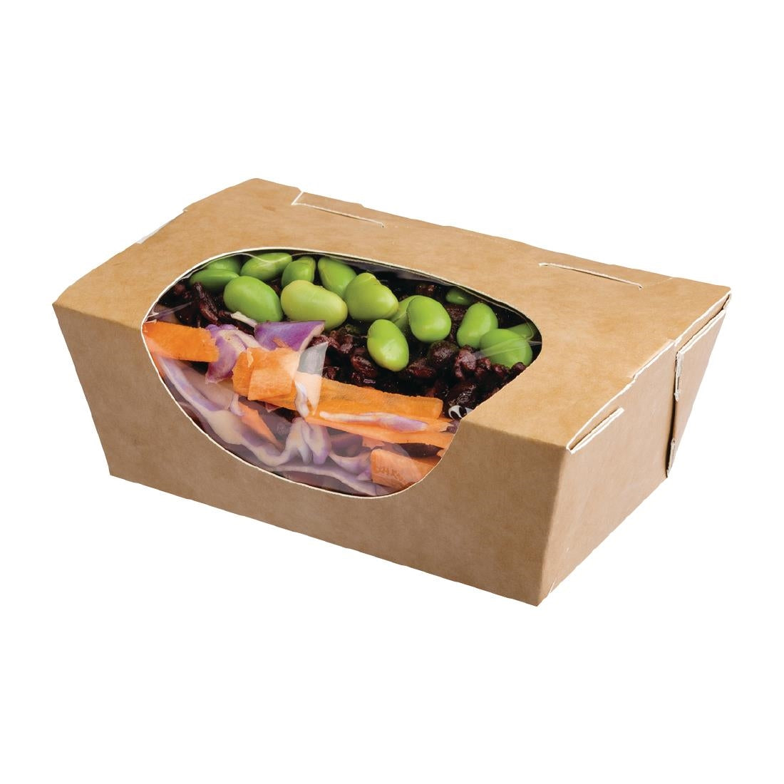 FP581 Colpac Zest composteerbare kraft saladedozen 500ml (500 stuks)