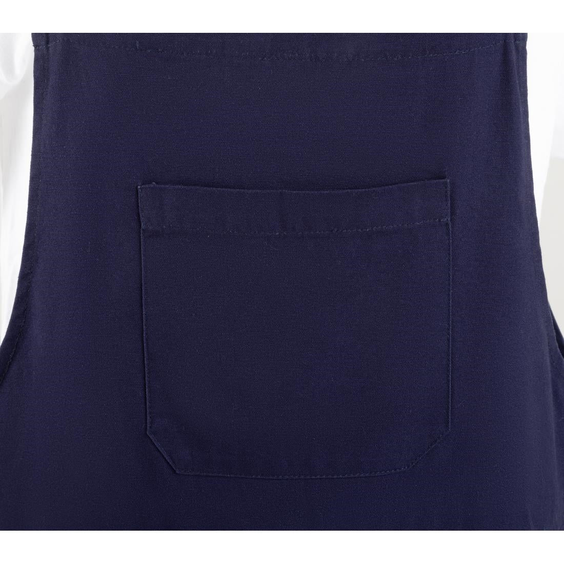 BA174-XL Southside Bib & Brace Katoenen Canvas Tuinbroek Marineblauw XL