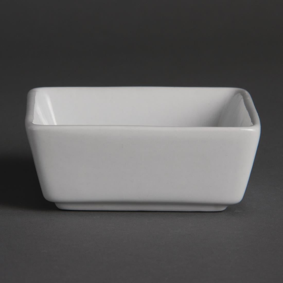 Y729 Olympia Whiteware Amuseschaaltjes 8,5x8,5cm (12 Stuks)