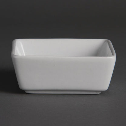 Y729 Olympia Whiteware Amuseschaaltjes 8,5x8,5cm (12 Stuks)