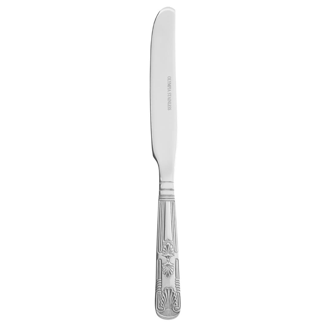 D685 Olympia Kings dessertmessen 22cm massief heft 22,3cm (12 stuks)