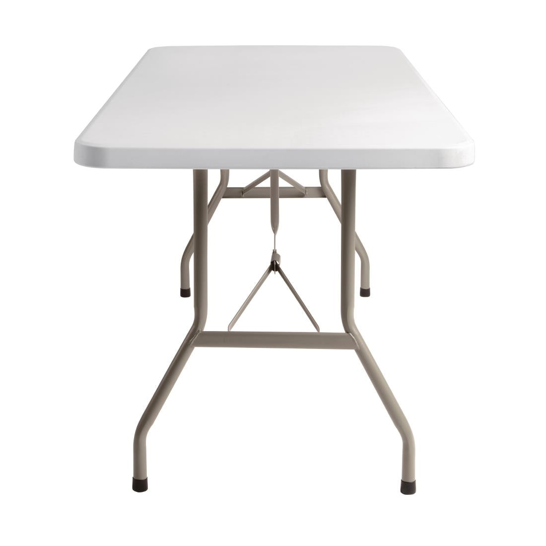 U579 Bolero rechthoekige klaptafel grijs 183cm