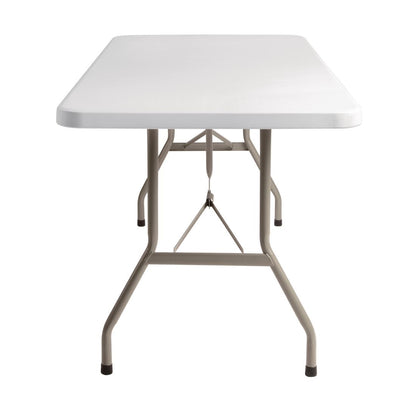 U579 Bolero rechthoekige klaptafel grijs 183cm