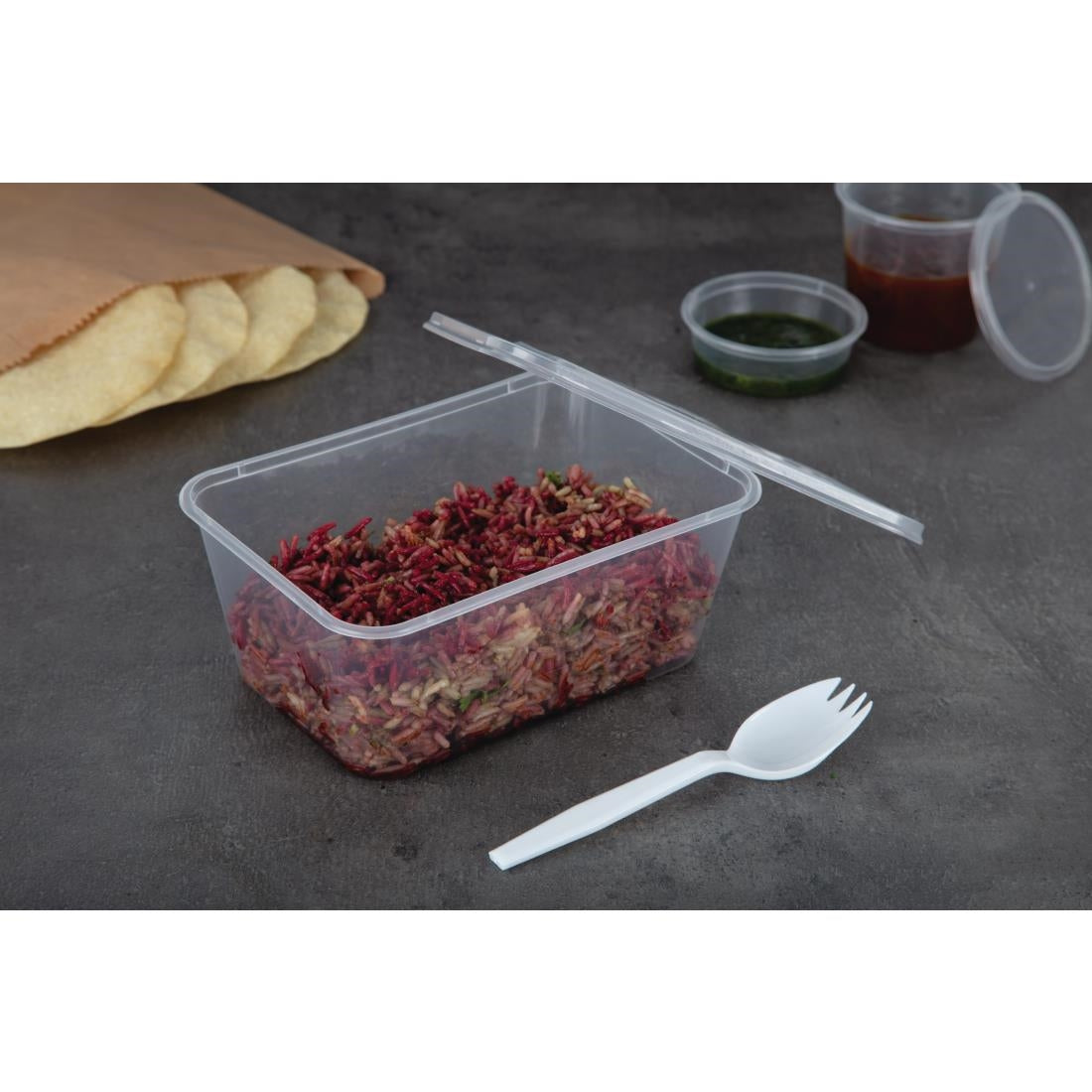 DM183 Fiesta Recyclable kunststof magnetronbakken 100cl (250 stuks)