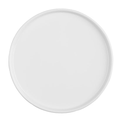 FW814 Olympia Whiteware Platte Ronde Borden 268mm (4 Stuks)