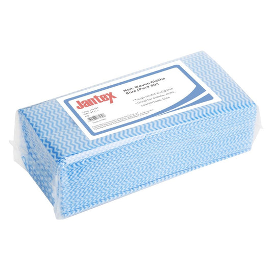 HS597 Jantex Niet-geweven Doeken Blauw (50 stuks)