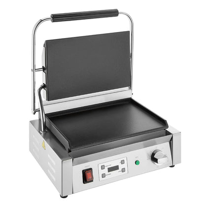 CU607 Buffalo Extra Grote Contactgrill Enkelvoudige Vlakke Plaat