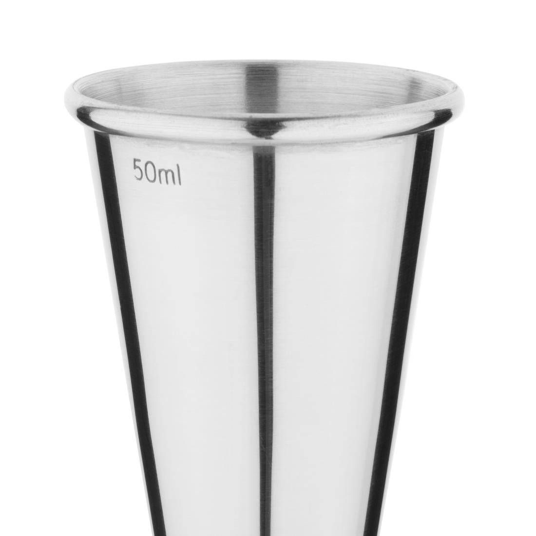 DR593 Olympia RVS barmaatje/jigger 25/50ml