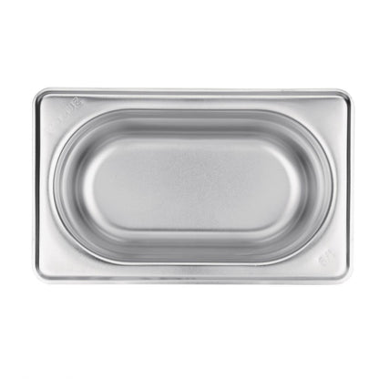 K825 Vogue roestvrijstalen 1/9 gastronorm bak 100mm