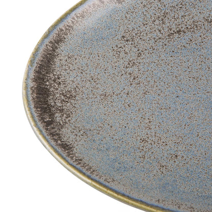 FU180 Olympia Ember Blauwe Driehoekige Borden 190mm (6 Stuks)