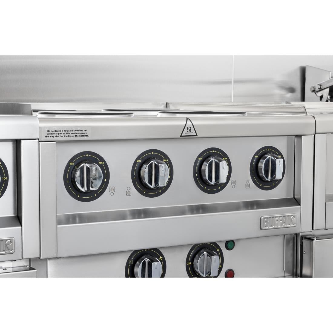 SA808 Buffalo 600 Serie 4 Plaat Elektrische Convectie Oven