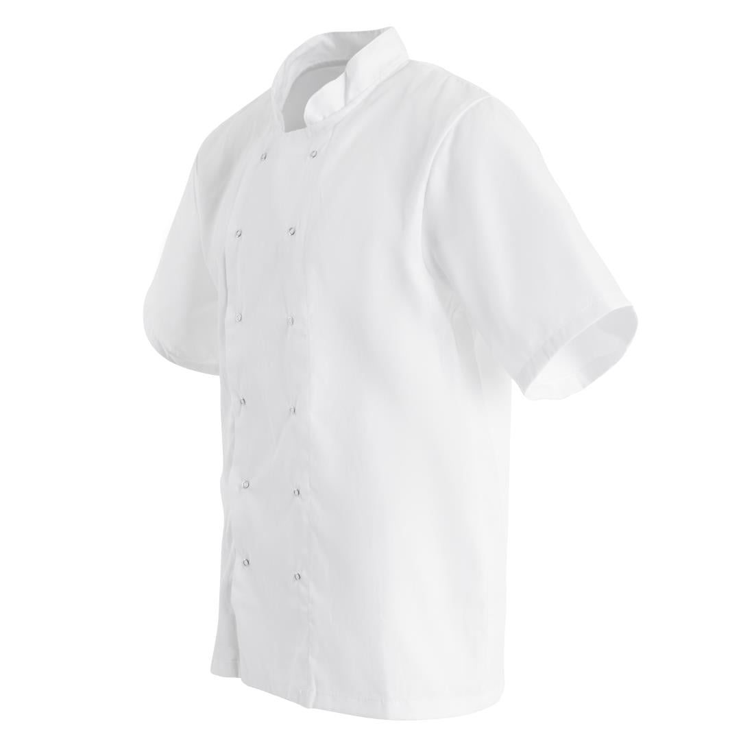 SA823 Whites Boston Unisex Koksjas Wit L (5 stuks)