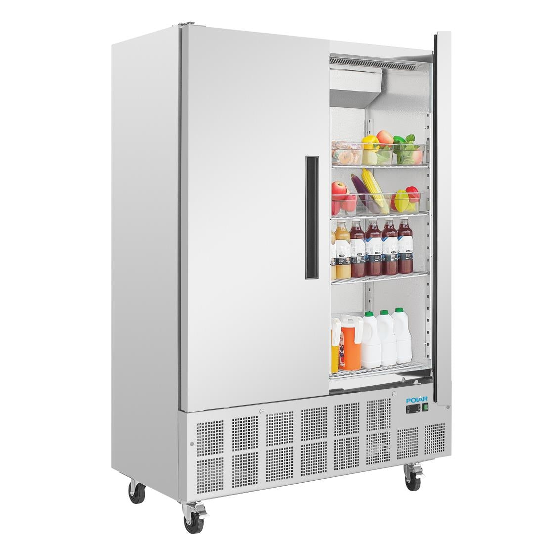 GD879 Polar G-serie 2-deurs slimline RVS koeling 960L