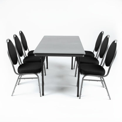 GC595 Bolero ABS rechthoekige inklapbare tafel 1,52m