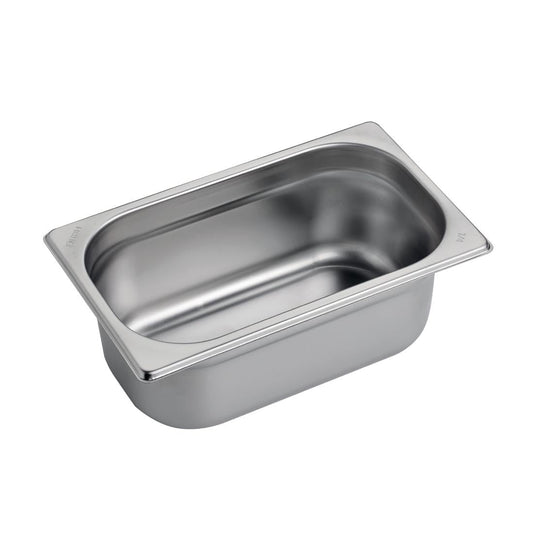 GR707 Gastro M RVS GN 1/4 bak 10cm diep
