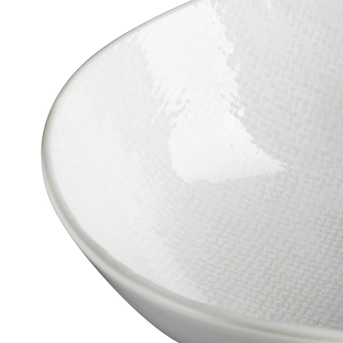 FU229 Olympia Denim Witte Coupe Kommen 160mm (6 Stuks)