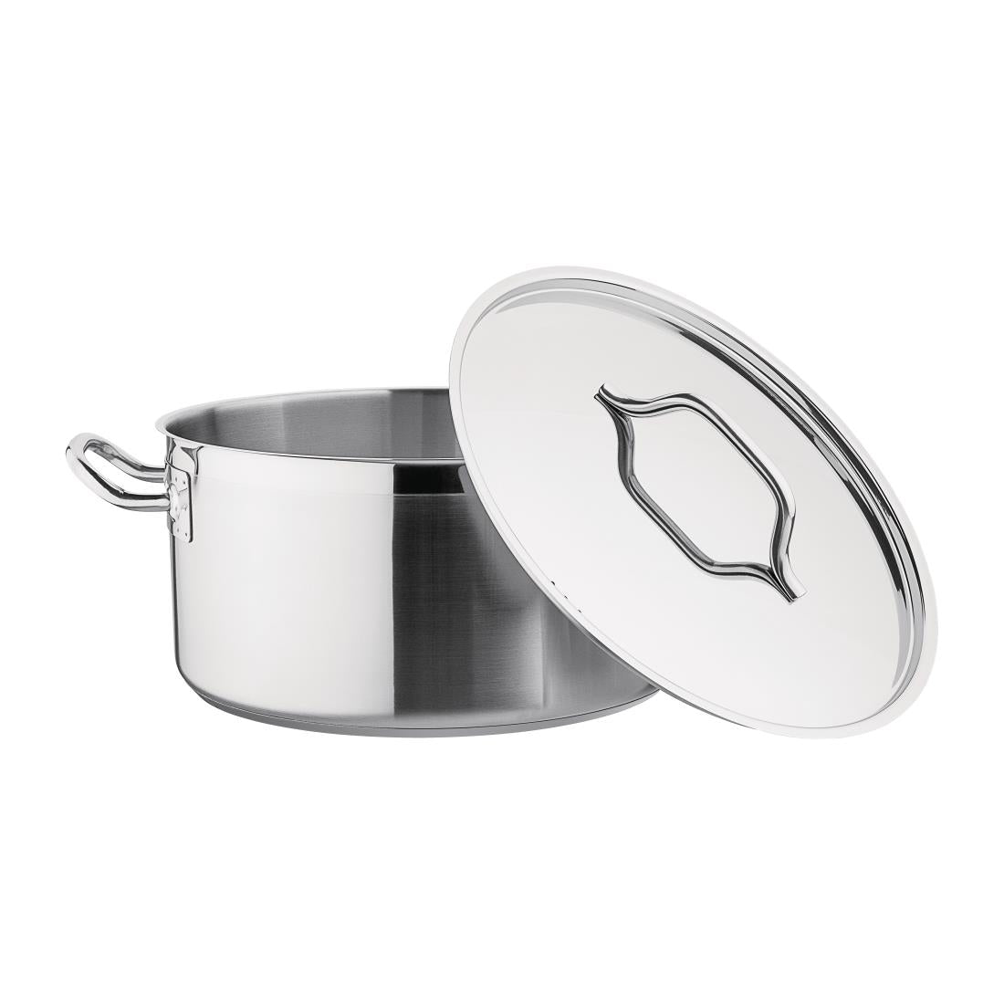 DB255 Nisbets Essentials inductie kookpan 32cm 12Ltr