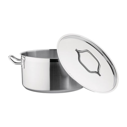 DB255 Nisbets Essentials inductie kookpan 32cm 12Ltr