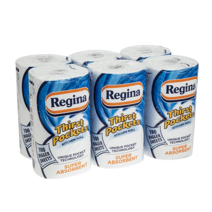 CT325 Regina Thirst Pockets keukenrollen (6 stuks)