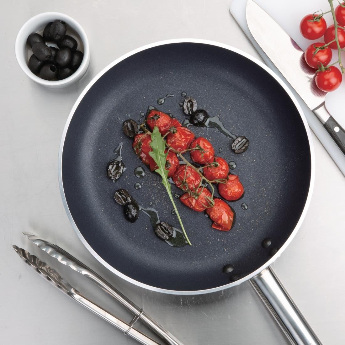 CB902 Vogue Teflon Platinum Plus anti-aanbak inductie koekenpan 28cm