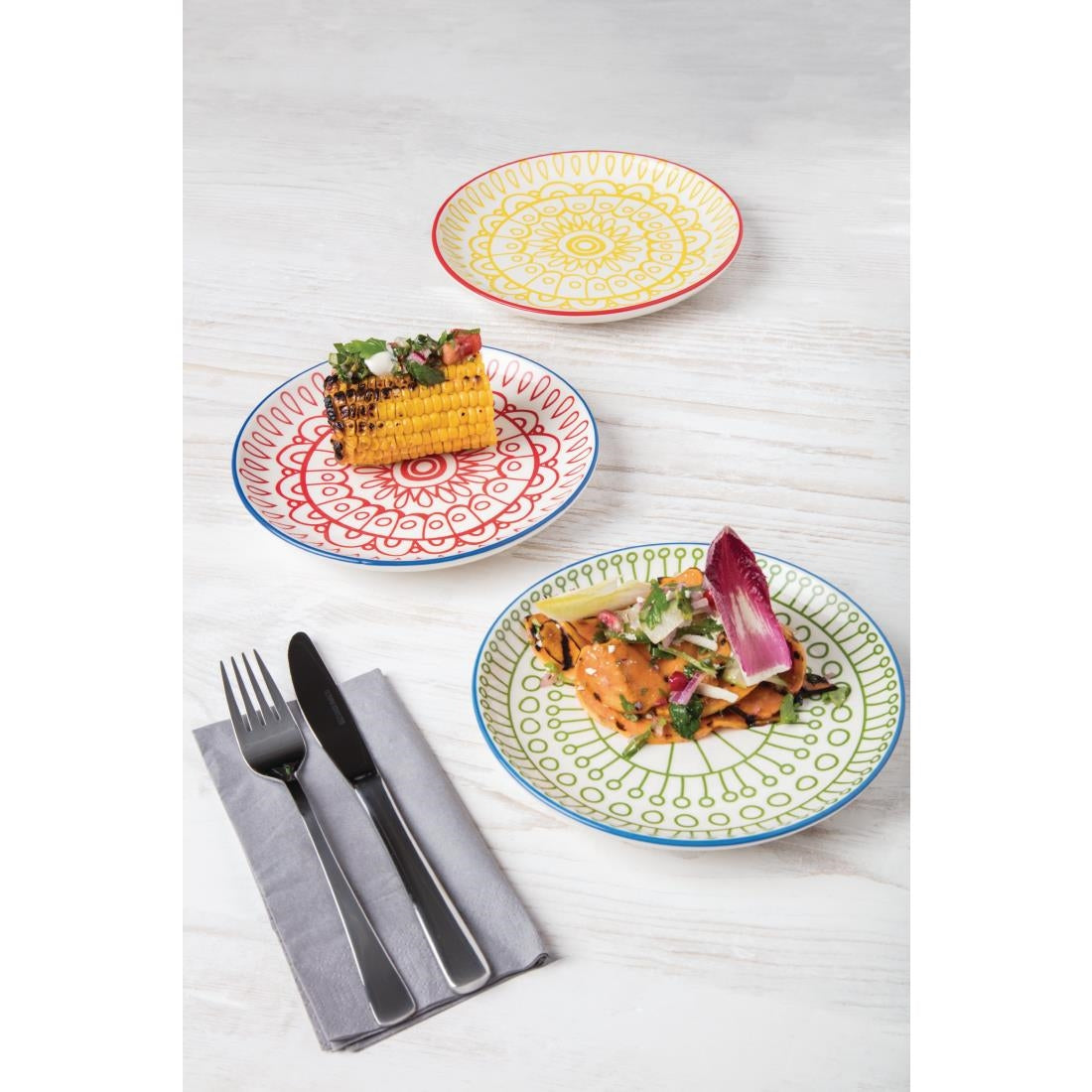 GJ103 Duni lunchservetten composteerbaar grijs 33cm (1000 stuks)