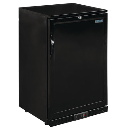GL015 Polar G-serie 900mm barkoeling enkele deur 138L zwart