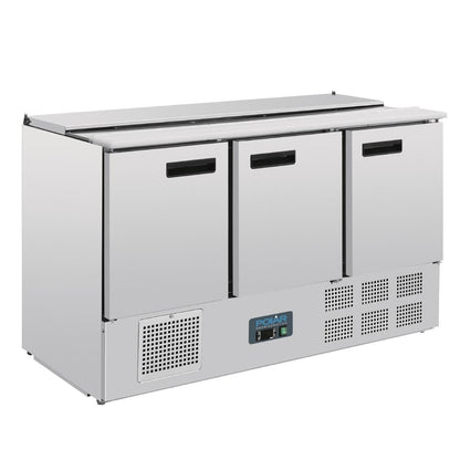 G607 Polar G-serie gekoelde saladette 368L