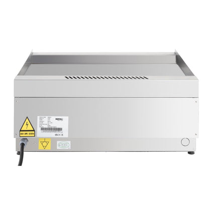 CU475 Buffalo 600-Serie Elektrische Bakplaat Met Twee Zones, 600mm
