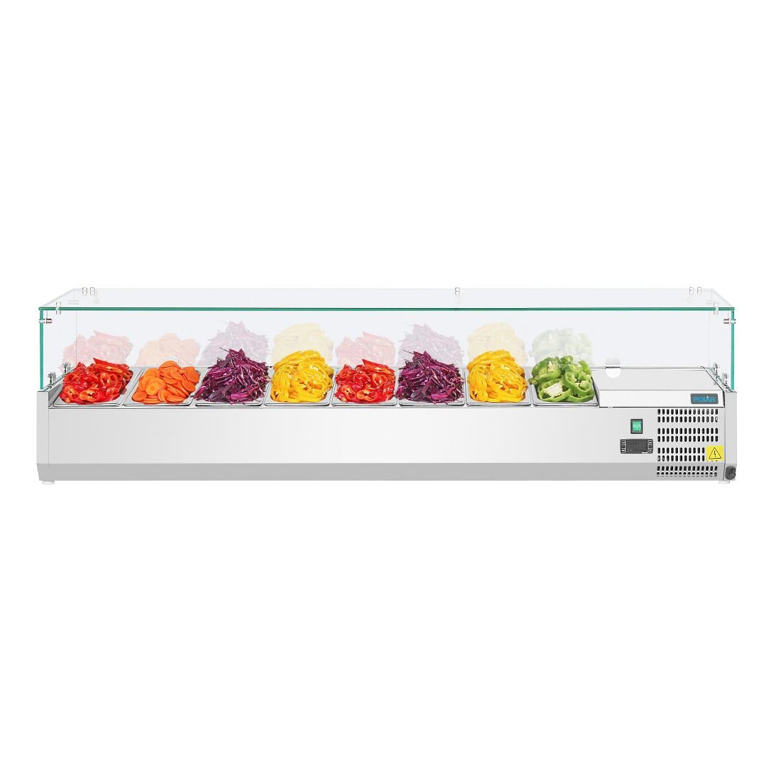 GD877 Polar G-serie opzetkoelvitrine 8x GN 1/3