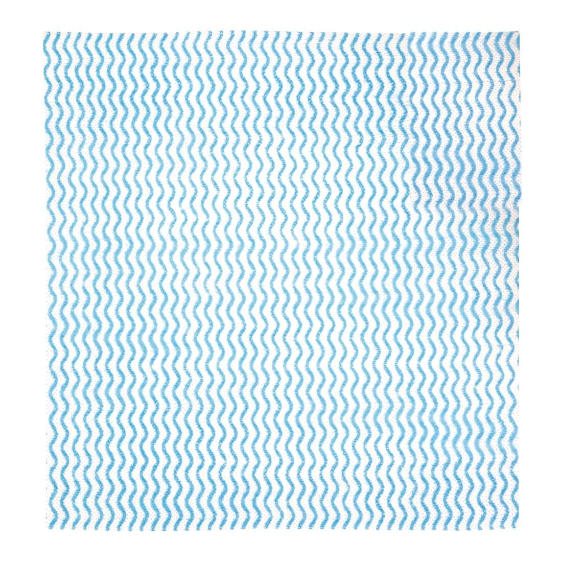 CS806 Jantex non-woven schoonmaakdoekjes 25 x 33cm blauw (100 stuks)