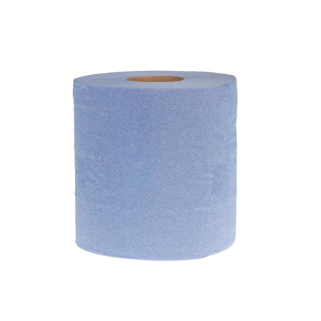 DL921 Jantex centrefeed 2-laags handdoekrollen blauw 120m (6 stuks)