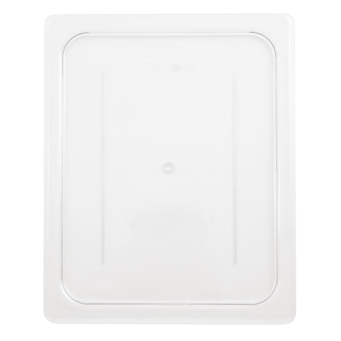 DC663 Cambro transparant polycarbonaat deksel GN 1/2
