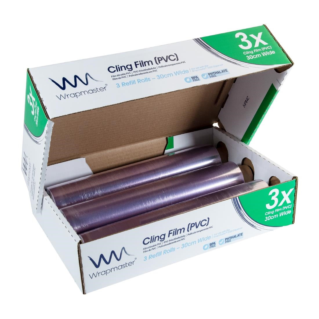 M809 Wrapmaster huishoudfolie navulling 30x30,5cm (3 stuks)