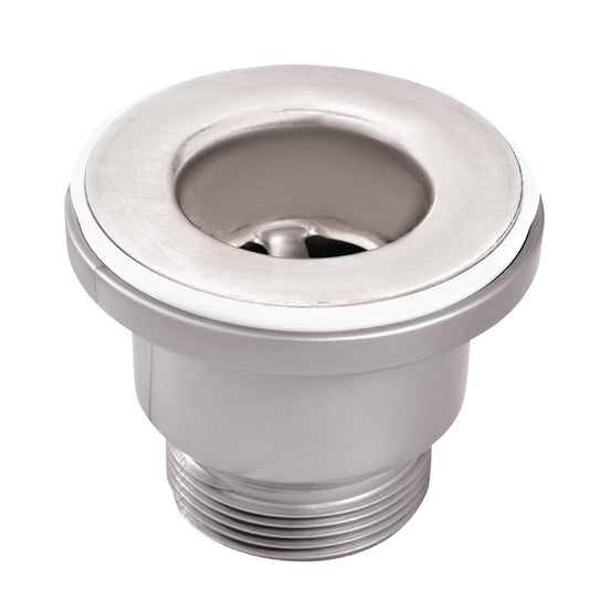 CW373 Gastro M koperen afvoerplug 3,8cm met verbindingsstuk en bevestigingsmoer
