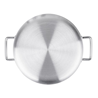 K645 Vogue aluminium pan met au bain marie inzet 10Ltr