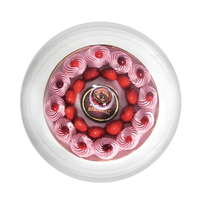 CS014 Olympia glazen stolp 28,5cm voor CS013