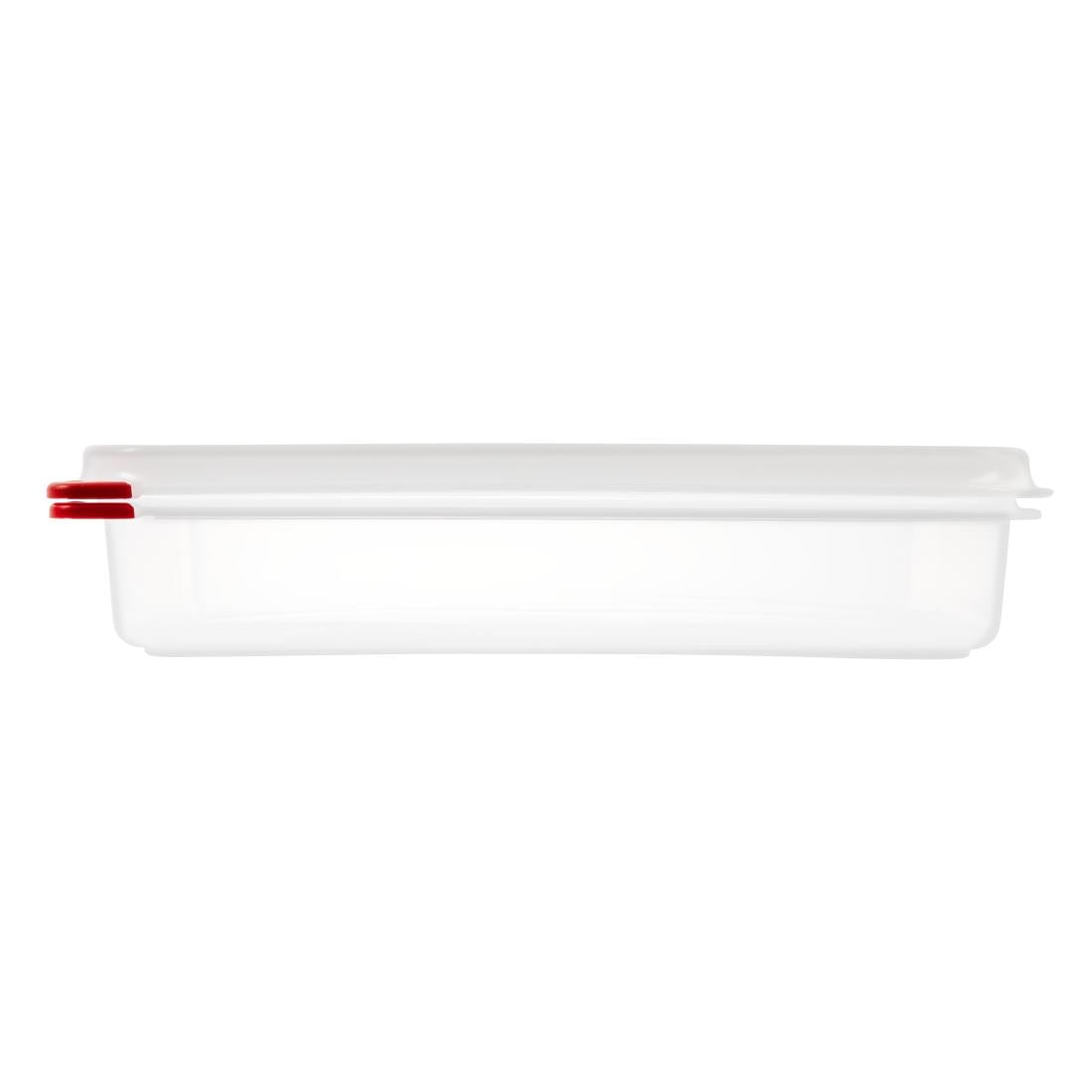 GL261 Araven GN 1/2 voedseldoos met deksel 4Ltr (4 stuks)