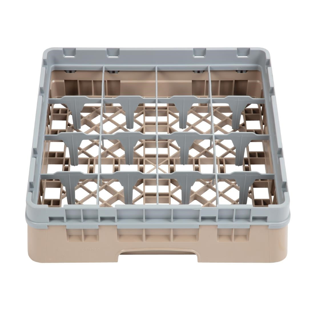 DW550 Cambro Camrack vaatwaskorf met 16 compartimenten max. glashoogte 9,2cm