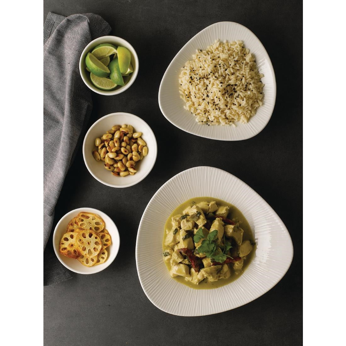 FA637 Churchill Bamboo Dip Pot 113ml (12 stuks)