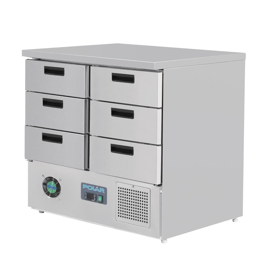 FA440 Polar G-serie koelwerkbank met 6 lades 240L