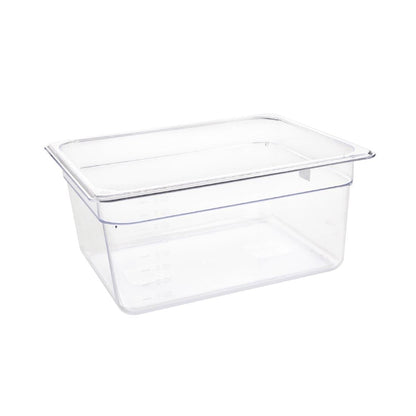 U230 Vogue polycarbonaat 1/2 gastronorm container 150mm helder