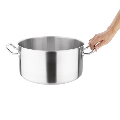 M942 Vogue RVS inductie kookpan 32cm 12,5Ltr