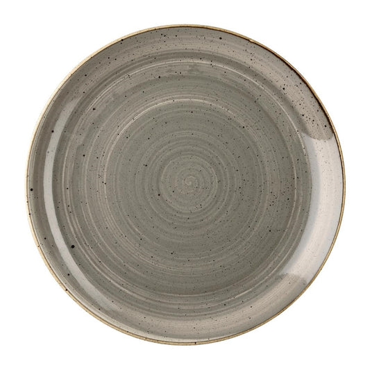HX023 Churchill Stonecast Grey Evolve Coupe Bord 22.9cm (12 stuks)