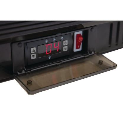GL001 Polar G-serie barkoeling met klapdeur zwart 138L