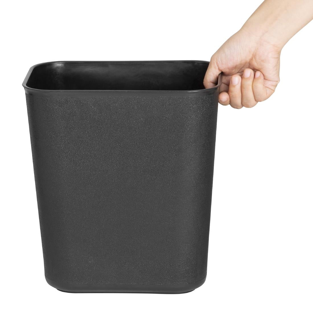 FU598 Bolero Hotel/Kantoor Prullenbak 8Ltr Zwart