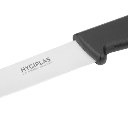C268 Hygiplas recht schilmesje 8,5cm zwart