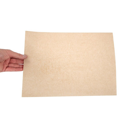 DW631 Vegware composteerbaar ongebleekt vetvrij papier 38x27,5cm (500 stuks)