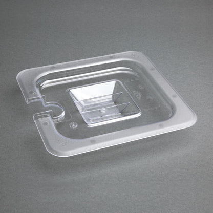 U254 Vogue polycarbonaat deksel met lepeluitsparing GN 1/6