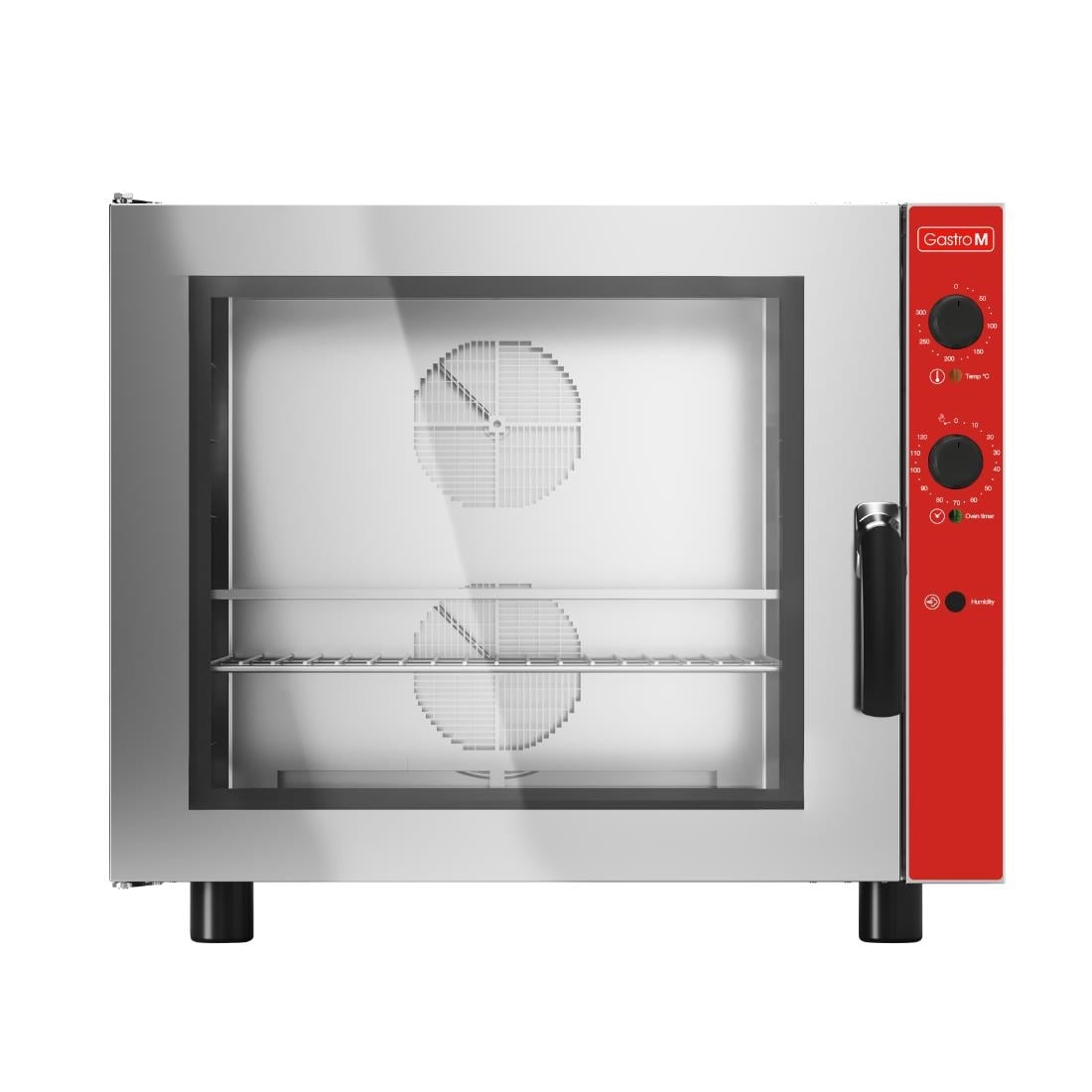 GR205 Gastro M elektrische bakkersoven met 6 roostervakken en neerklapbare deur 400V