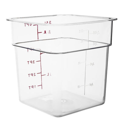 CF021 Hygiplas polycarbonaat voedseldoos vierkant 3,5L